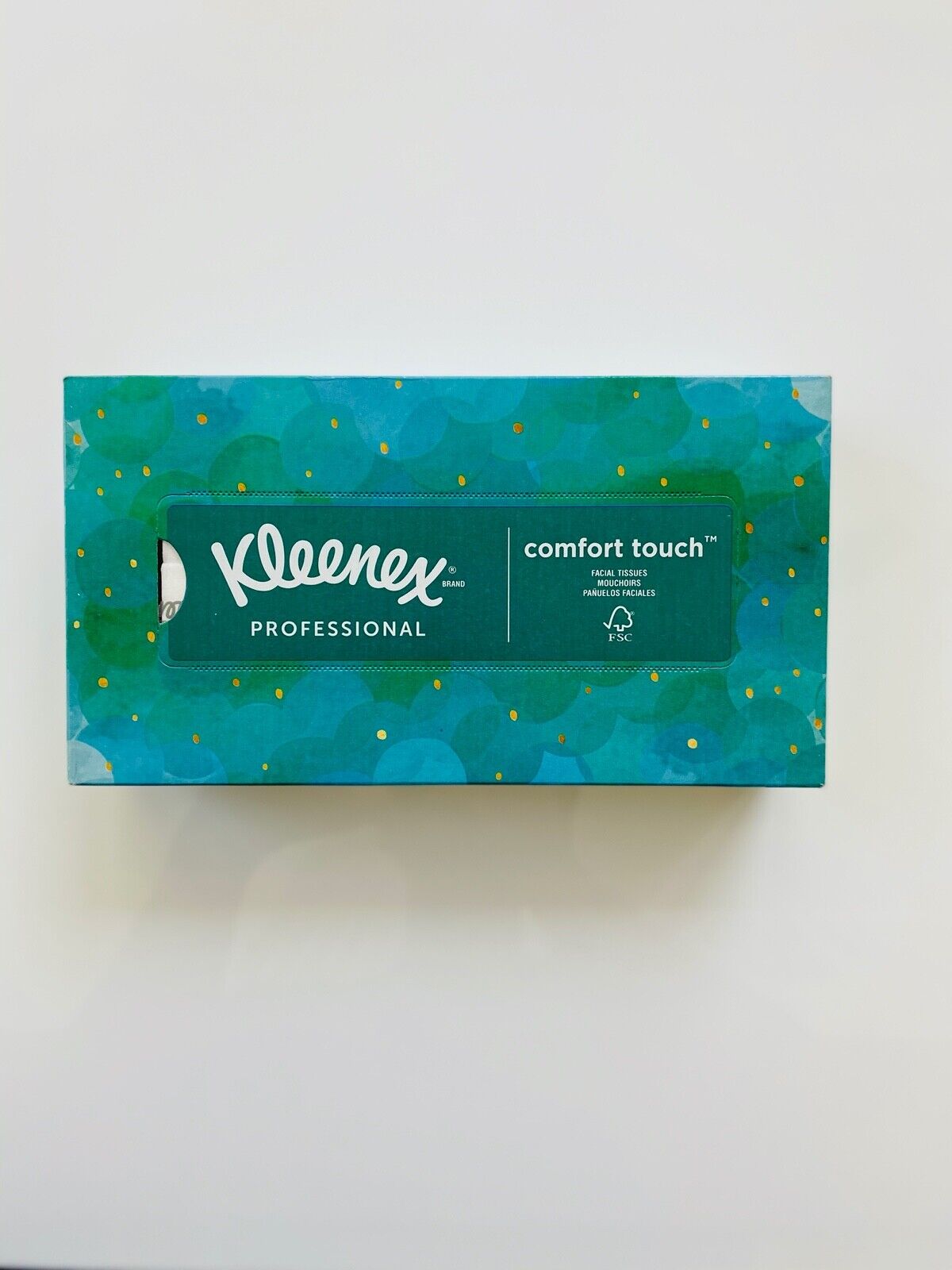 KLEENEX PROFESSIONAL COMFORT TOUCH SOFT WHITE FACIAL TISSUE 100-Count